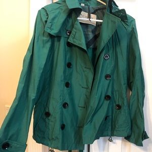 Burberry Brit Trench Coat w. Removable hood